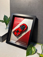 McLAREN SENNA RED -6.5X8.5 in